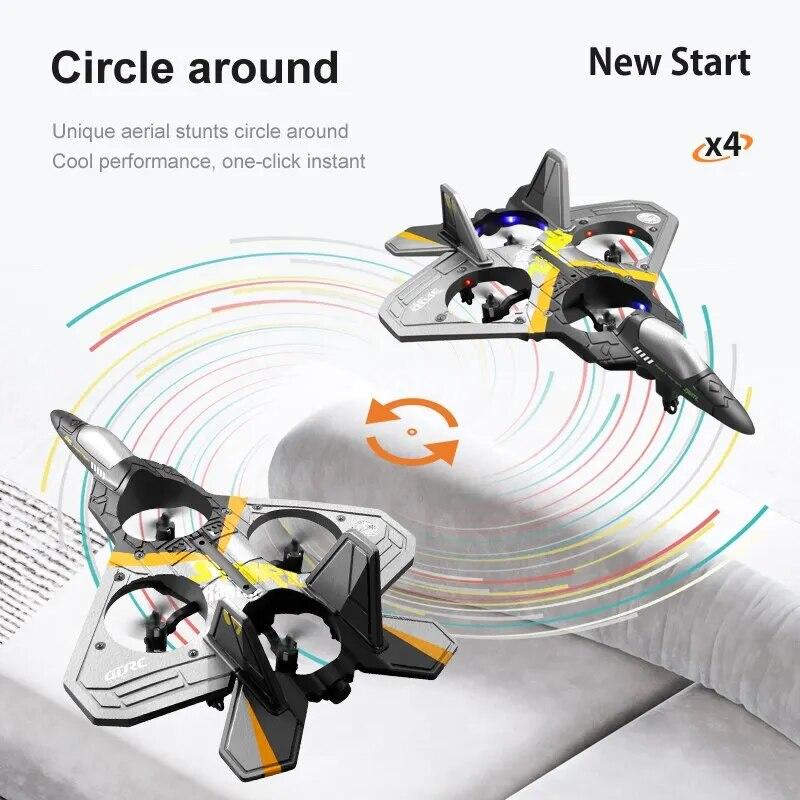 Fighter Super 2.4GHz Remote Control Drone, 4-Axis UAV Aircraft with Controller