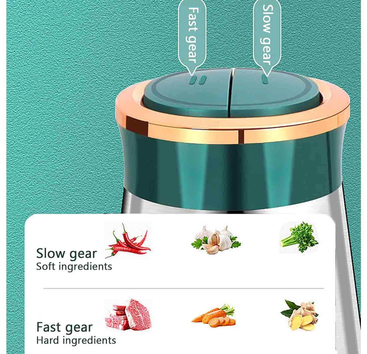 3L Stainless Steel Food Processor for Home Use 2 Speed Settings, Ideal for Meat, Vegetables, Rice Cereal, Milkshakes, Onions, Fruits, Eggs, and Chili
